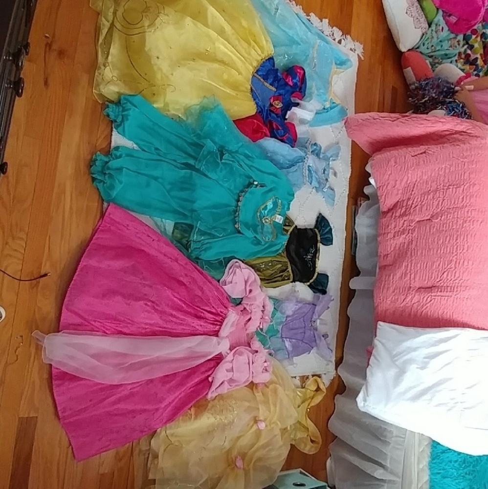 Halloween costume..8 Disney store dresses